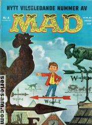 MAD 1961 nr 4 omslag serier MAD 1961 nr 4 omslag serier