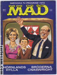 MAD 1963 nr 1 omslag serier MAD 1963 nr 1 omslag serier