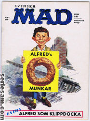 MAD 1967 nr 11 omslag serier MAD 1967 nr 11 omslag serier