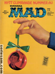 MAD 1971 nr 1 omslag serier MAD 1971 nr 1 omslag serier