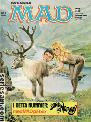 MAD 1971 nr 8 omslag serier MAD 1971 nr 8 omslag serier