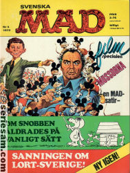 MAD 1972 nr 4 omslag serier MAD 1972 nr 4 omslag serier