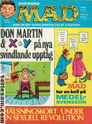 MAD 1972 nr 5 omslag serier MAD 1972 nr 5 omslag serier