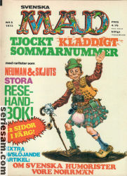 MAD 1973 nr 5 omslag serier MAD 1973 nr 5 omslag serier