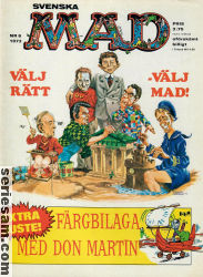 MAD 1973 nr 6 omslag serier MAD 1973 nr 6 omslag serier