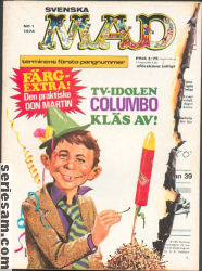MAD 1974 nr 1 omslag serier MAD 1974 nr 1 omslag serier