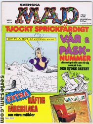 MAD 1975 nr 2 omslag serier MAD 1975 nr 2 omslag serier