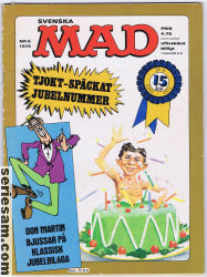 MAD 1975 nr 6 omslag serier MAD 1975 nr 6 omslag serier