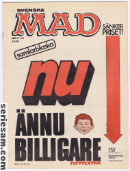 MAD 1976 nr 2.5 omslag serier MAD 1976 nr 2.5 omslag serier