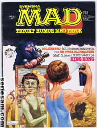 MAD 1977 nr 2 omslag serier MAD 1977 nr 2 omslag serier