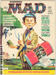 MAD 1978 nr 6 omslag serier MAD 1978 nr 6 omslag serier
