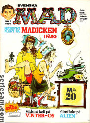 MAD 1980 nr 2 omslag serier MAD 1980 nr 2 omslag serier