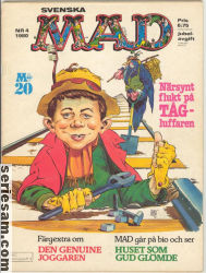 MAD 1980 nr 4 omslag serier MAD 1980 nr 4 omslag serier