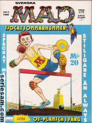 MAD 1980 nr 6 omslag serier MAD 1980 nr 6 omslag serier