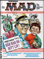 MAD 1980 nr 9 omslag serier MAD 1980 nr 9 omslag serier