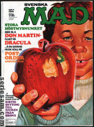 MAD 1981 nr 7 omslag serier MAD 1981 nr 7 omslag serier