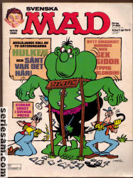 MAD 1981 nr 8 omslag serier MAD 1981 nr 8 omslag serier