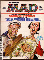 MAD 1982 nr 1 omslag serier MAD 1982 nr 1 omslag serier