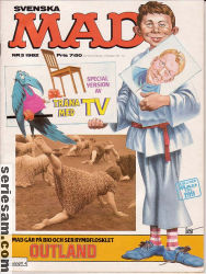 MAD 1982 nr 3 omslag serier MAD 1982 nr 3 omslag serier