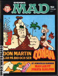 MAD 1982 nr 9 omslag serier MAD 1982 nr 9 omslag serier