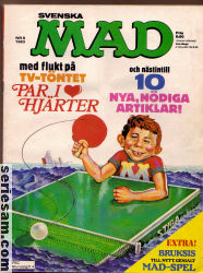 MAD 1983 nr 8 omslag serier MAD 1983 nr 8 omslag serier