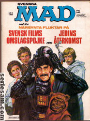 MAD 1983 nr 9 omslag serier MAD 1983 nr 9 omslag serier