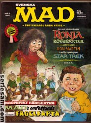 MAD 1985 nr 3 omslag serier