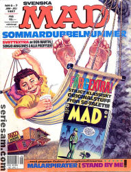 MAD 1987 nr 6/7 omslag serier