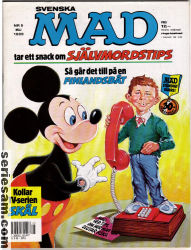 MAD 1989 nr 5 omslag serier