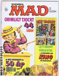 MAD 1990 nr 1 omslag serier