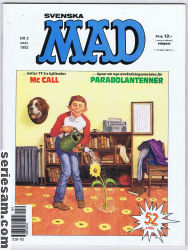 MAD 1992 nr 2 omslag serier