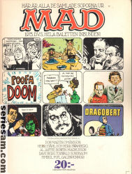 MAD (inbunden årgång) 1973 omslag serier