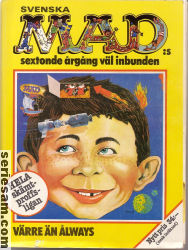 MAD (inbunden årgång) 1975 omslag serier
