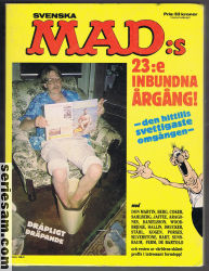MAD (inbunden årgång) 1982 omslag serier