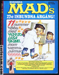 MAD (inbunden årgång) 1986 omslag serier