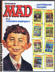 MAD (inbunden årgång) 1990 omslag serier