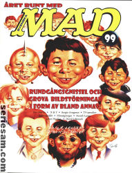 MAD (inbunden årgång) 1999 omslag serier