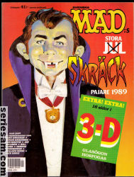 MADs stora julpajare 1989 omslag serier