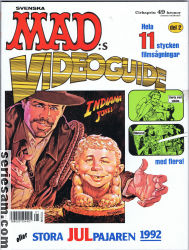 MADs stora julpajare 1992 omslag serier