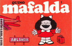 Mafalda 1982 nr 1 omslag serier
