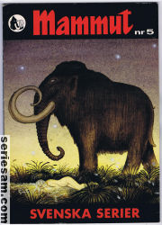 Mammut 1982 nr 5 omslag serier