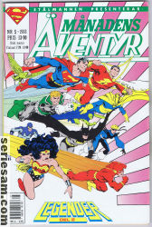 Månadens äventyr 1988 nr 5 omslag serier Månadens äventyr 1988 nr 5 omslag serier