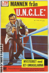 Mannen från UNCLE 1966 nr 1 omslag serier Mannen från UNCLE 1966 nr 1 omslag serier