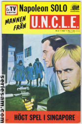 Mannen från UNCLE 1967 nr 6 omslag serier