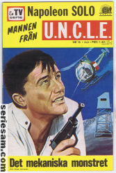 Mannen från UNCLE 1969 nr 16 omslag serier