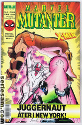 Marvel Mutanter 1989 nr 3 omslag serier