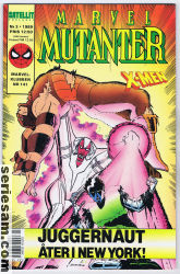 Marvel Mutanter 1989 nr 3 omslag serier Marvel Mutanter 1989 nr 3 omslag serier