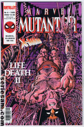 Marvel Mutanter 1989 nr 4 omslag serier Marvel Mutanter 1989 nr 4 omslag serier