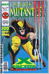 Marvel Mutanter 1990 nr 2 omslag serier
