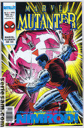 Marvel Mutanter 1990 nr 3 omslag serier